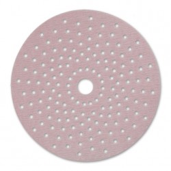 SAIT Abrasivi, D-Saitac-Vel 6A, Disco de papel para fijación con gancho y bucle, para Metal, Madera, Carroceria Aplicaciones