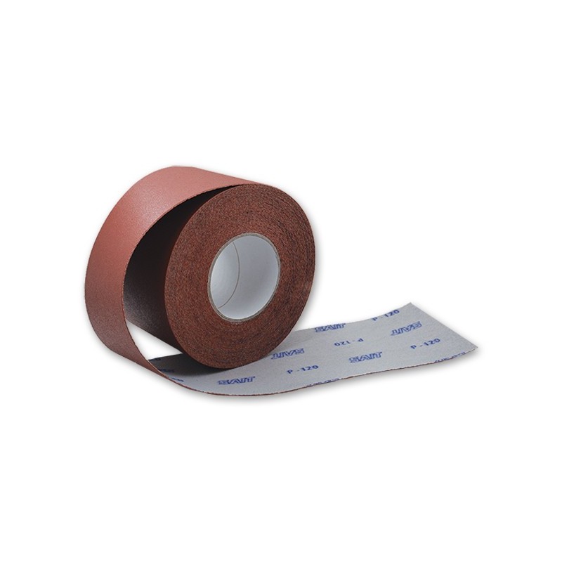 SAIT Abrasivi, RI-Saitac-Vel AW-D, Abrasive paper mini-roll, pour Carrosserie, Bois et Autres Préconisations