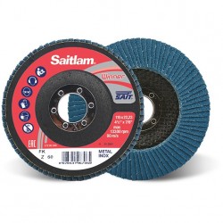 SAIT Abrasivi, Winner, Saitlam-FK Z, Abrasive conical flap disc, for Metal Applications