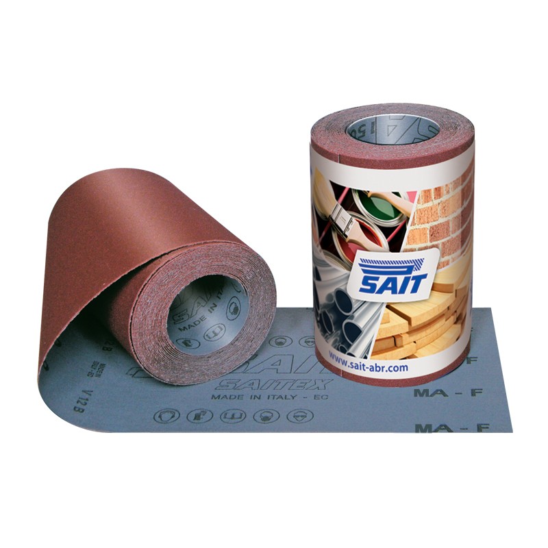 SAIT Abrasivi, 
RM-Saitex EA-F,
Minirotoli di tela, per Applicazioni Metallo, Legno, Altre