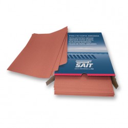 SAIT Abrasivi, S-Saitac- AR-C, Fogli di carta abrasiva, per Applicazioni Legno, Carrozzeria e Altre