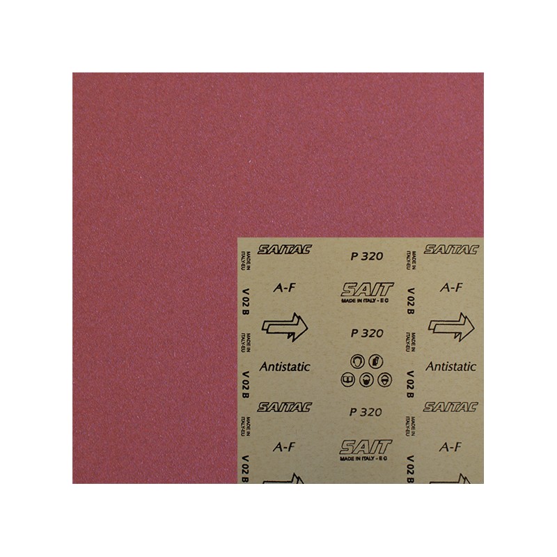 SAIT Abrasivi, RL-Saitac A-F, Corindone, Rotolo largo di carta abrasiva, per Applicazioni Metallo e Legno