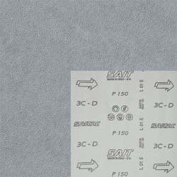 SAIT Abrasivi, Saitac-RL 3C-D, Rotolo largo carta abrasiva, per Applicazioni Legno