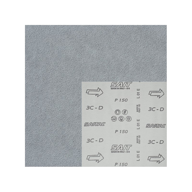 SAIT Abrasivi, Saitac-RL 3C-D, Rotolo largo carta abrasiva, per Applicazioni Legno